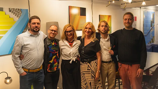 Kováts Krisztina és a HAKEN Design csapata