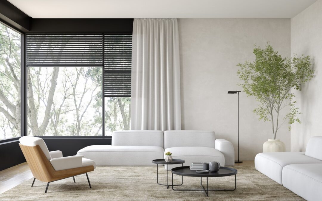 Modern nappali falszínek