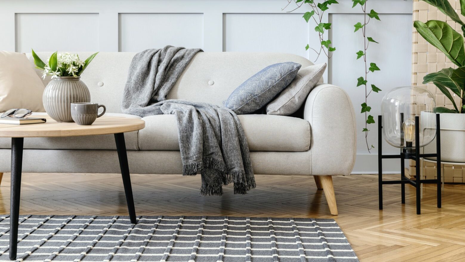 szürke nappali ötletek